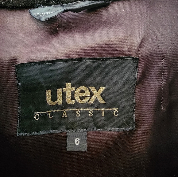 Dark brown faux fur 3/4 length women's coat - Picture 4 of 8